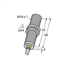 Индуктивный датчик TURCK BI8-M18-LUAP6X