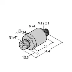 Датчик давления TURCK PT0.25R-1003-I2-H1143