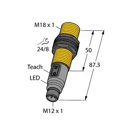 Емкостной датчик уровня TURCK BCT5-S18-UN6X2T-H1151