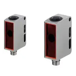 Оптические датчики Leuze Electronic в раздельном прямоугольном корпусе серии 55 приемник-передатчик