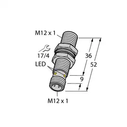 Индуктивный датчик TURCK BI4U-MT12-AP6X-H1141