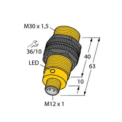 Индуктивный датчик TURCK NI15-S30-AP6X-H1141