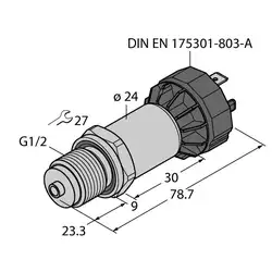 Датчик давления TURCK PT100R-2008-U1-DA91