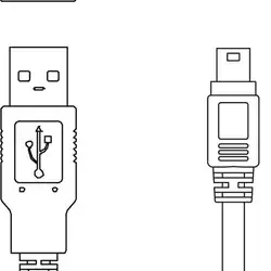 Соединительный кабель Leuze Electronic KB USB A - USB miniB