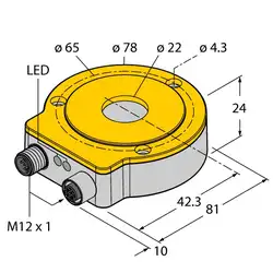 Энкодер TURCK RI360P0-QR24M0-CNX4-2H1150