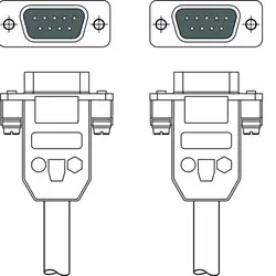 Соединительный кабель Leuze Electronic KB DSub-9P-3000