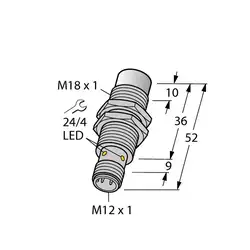 Индуктивный датчик TURCK NI15U-EM18WD-AN6X-H1141