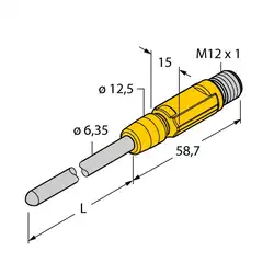 Датчик температуры TURCK TTM-206.35A-CF-LIUPN-H1140-L500