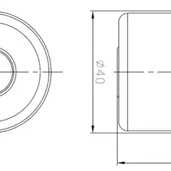 Поплавковый магнит AMT Linear Position Sensor D40 Float
