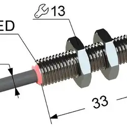 Индуктивный датчик Мега-К PS2-08M33-3B31-K