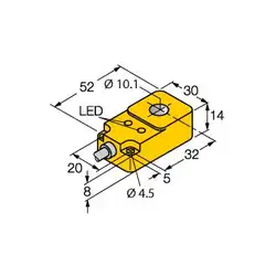 Кольцевой датчик TURCK BI10R-Q14-AN6X2