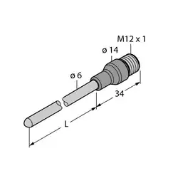 Датчик температуры TURCK TP-206A-CF-H1141-L100