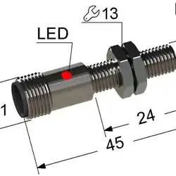 Индуктивный датчик Мега-К PS2-08M45-3B11-C4