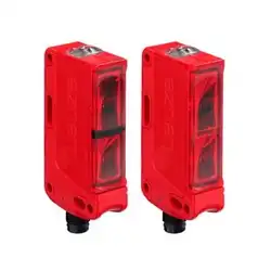 Оптические датчики Leuze Electronic в раздельном прямоугольном корпусе серии 46 приемник-передатчик