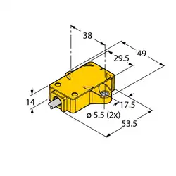 Энкодер TURCK RI360P1-QR14-ELU4X2/S97