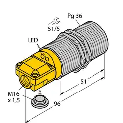 Индуктивный датчик TURCK BI25-G47SR-FZ3X2