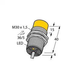 Индуктивный датчик TURCK NI15-EG30-Y1X/S100 7M