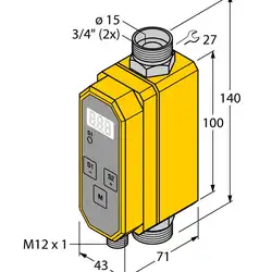 Расходомер TURCK FCMI-3/4D12DYA4P-LIUP8X-H1141