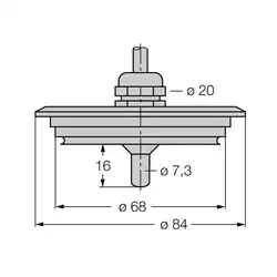 Датчик потока TURCK FCS-68A4-NA/D003