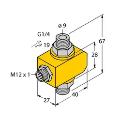 Датчик потока TURCK FCI-D10A4P-NA-H1141
