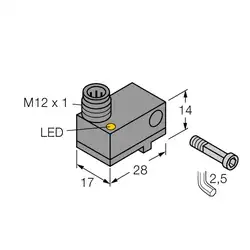 Магнитный датчик TURCK BIM-NST-AN6X-H1141/S34