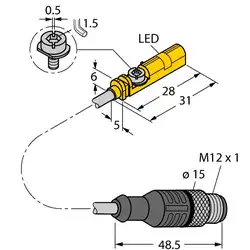 Магнитный датчик TURCK BIM-UNT-AP6X-0.6-RS4/S1160