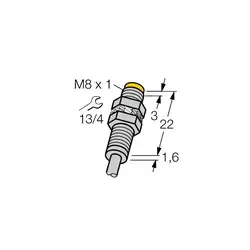 Индуктивный датчик TURCK NI3-EG08K-Y1