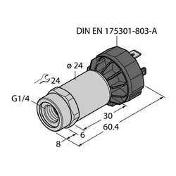 Датчик давления TURCK PT2.5R-2001-I2-DA91/X