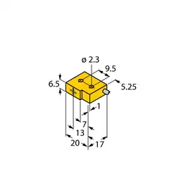 Индуктивный датчик TURCK BI1-Q6.5-AN6