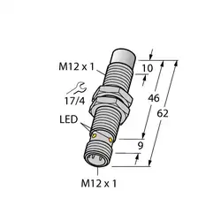 Индуктивный датчик TURCK NI10U-EM12EWD-VP6X-H1141