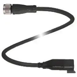 Соединительный кабель Pepperl Fuchs V11-G-BK0,15M-PUR-O1-DT3P-G