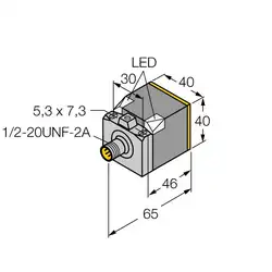 Индуктивный датчик TURCK NI35U-CK40-ADZ30X2-B3131