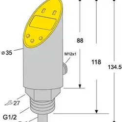 Датчик-реле температуры Sentinel TB-G1/2N-DPN6D-SC