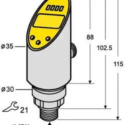 Датчик давления Sentinel SEB7-1/4GA-DPN8D-SC