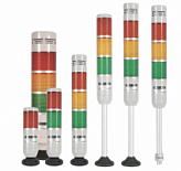 Сигнальные колонны с лампами накаливания